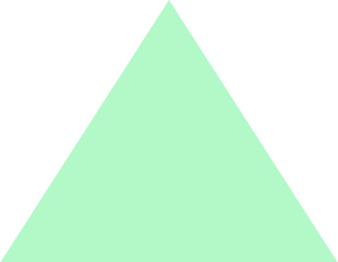 Green triangle background